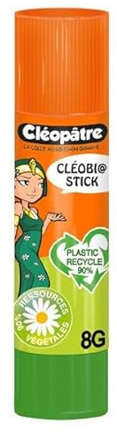 Bâton de colle - Végétale - Blanche - Cléopâtre - CléoBi@ - 8g