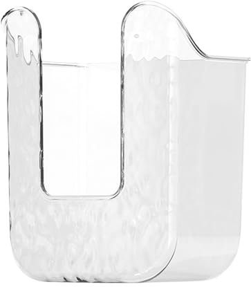 2 Piezas Caja Dispensadora De Toallitas Inodoro Montada En La Pared, Soporte para Toallitas Colgantes, Caja Dispensadora De Toallitas Húmedas para Cocina, Caja Contenedor De Toallitas Sin Perforación