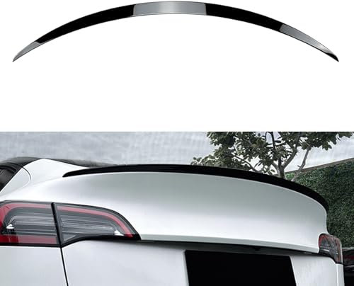 Für Tesla Model Y 2020-2024 2021 Heckspoiler Lippe Schwanz Flügel Glanz Schwarz
