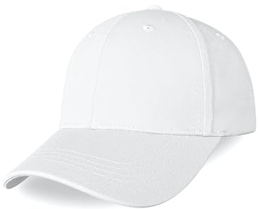 Bella Accessori Cappellino Baseball Regolabile Unisex in 100% Cotone Stile Casual Adatto per Sport attività All'aperto Lavoro E Tempo Libero Tessuto Traspirante E Confortevole Ideale per Uomo E Donna