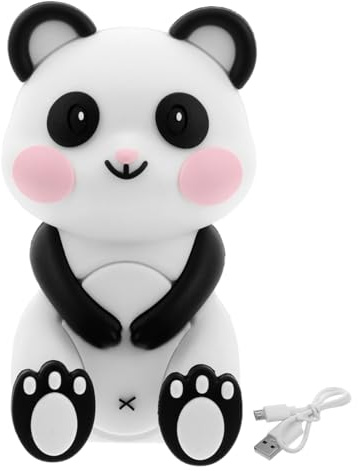 BAZEITFLOW Enceinte sans Fil Portable Panda Multifonction pour Voiture et Maison compacte et Rechargeable Haut-Parleur Pratique pour conducteurs et Voyageurs