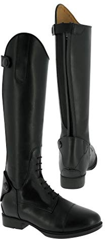 EQUITHEME Bottes Cuir Enfant - Pointure - 38