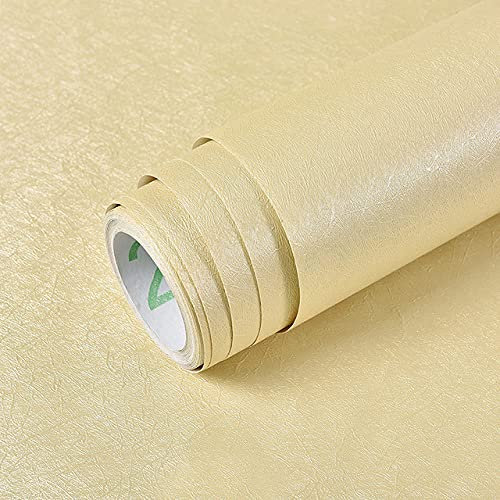 WSWJDW Selbstklebende Tapete 3D Wandaufkleber Fliesen Ziegel Wasserdicht Für Büro Wohnzimmer Schlafzimmer Badezimmer Kinderzimmer Tapeten,Champagner Seide,5mx45cm