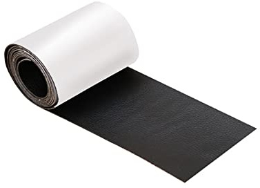 1 Stück Leder Reparatur Set Patch KitSelbstklebende PU Leder Reparatur Tape Patch Erste Hilfe für Sofa Auto Sitz Möbel Jacken Handtasche 7.6 X 152 CM BZ-Schwarz