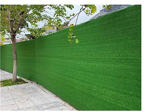 Synthetischer Kunstrasen, hochdichter Kunstrasen, Kunstrasenmatte für Innen- und Außenbereiche, 2 cm Dicker Kunstrasen-Hochzeitsteppich für den Garten oder Hinterhof (Farbe: Grün, Größe: 10