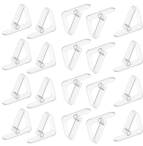 MAEXUS® Tischtuchklammern Transparent für Tischdecke, 24 Stück Tischdecken Klammern für Den Garten, Tischdecke Klammern für Draußen Picknicks Gartenpartys Hochzeiten Den Campingplatz