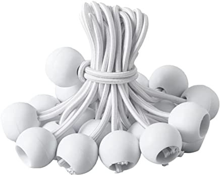 KOMBIUDA 50stücke Bungee Cord Mit Elastische Spannseile Für Zelt Plane Garage Vielseitig Einsetzbar Robust Und Leicht Für Camping Und Outdoor-aktivitäten