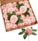 Probuk 25 Stück Künstliche Rosen mit Stielen – Pinke Kunstblumen für Hochzeit, Geburtstag, Valentinstag, Party oder Zuhause