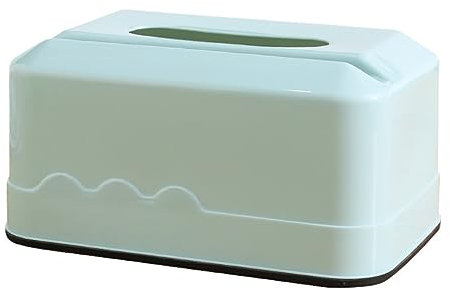 RPXHZLKTM Papierhandtücher-Box Taschentuchbox im schlichten Stil for Zuhause, Wohnzimmer, Schreibtisch, Taschentuchbox, Aufbewahrungsbox, Taschentuchbox-Halter(Green)