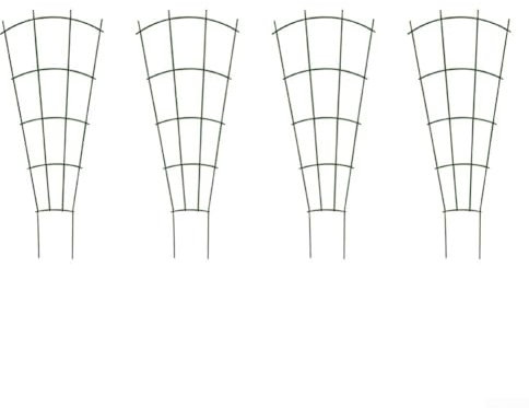 4 x 40 × 25 cm Grünpflanzenkletterrahmen, kreatives Gitter-Pflanzenstütze, geeignet für verschiedene Kletterpflanzen, Terrassen, Rasenflächen, Balkone