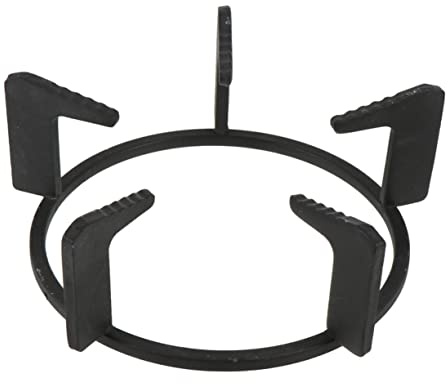 LIGIGWASH Soporte Anillo de Wok Hornillo Gas Antideslizante de Hierro Fundido y Rejilla para Ollas para Estufa Adecuado para Fogatas y Cocina en Casa