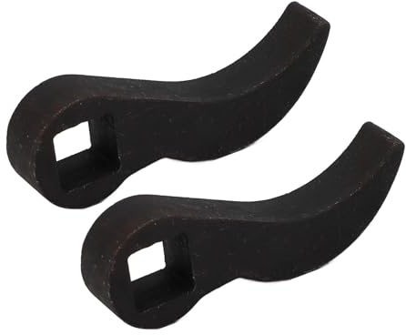 Compact Pry Bar Adaptor Head, Strong Crowbar, 1/2 Inch Ratchet, Opens End Wrench Tool, Heat Treated Carbon Steel for Multiple Jobs with Infinite Ratchet Angles for Tough Tasks