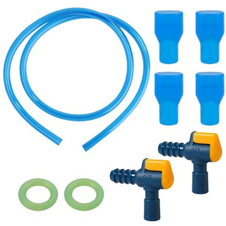 FVPKYUR Embout Bite De Rechange Pour Hydratation - Embout Pour Poche A Eau Tube - Bec De Mors Souple Reglable Avec Tube Pour Randonnée Cyclisme Sports Activités Extérieures