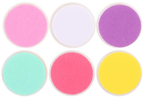 ABOOFAN 30 Pièces en Plastique pour Limes à Ongles Bébé 30 Coussinets de Rechange Bords de Meulage Précis, Compatibles Coupe-ongles Électriques Standard pour Garçon et Filles