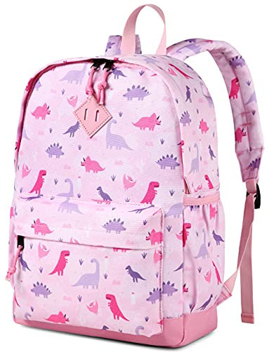 VASCHY VAIEBP148PD Zaino, Dinosauro Rosa, Taille Unique Bambine e Ragazze