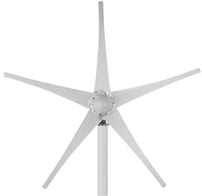 XINRISHENG Turbinas eólicas, Generador de Molino de Viento 1200W Generador de Viento 1200 W Cuchillas PWM alternador Controlador para Uso doméstico