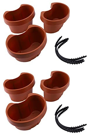 6 Stück/Set Einzelne Regenrinne Überlaufschlauch Garten Abfluss Topf Blumentopf Rohr Rohr Drainage Rohre Garten Pflanzen