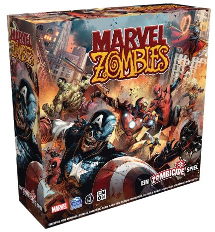 CMON, Marvel Zombies – Ein Zombicide Spiel, Kennerspiel, Dungeon Crawler, 1-6 Spieler, Ab 14+ Jahren, 60 Minuten, Deutsch