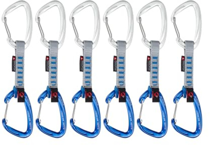 Mammut Crag Wire 10 cm Indicator 6-Pack Quickdraws - 10 cm