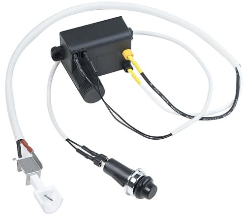 Accenditore elettrico piezo a gas Kit per Weber Spirit 210/310, ricambio per barbecue con pannello frontale (modello 2013 e nuovo), accenditore elettronico per Weber 7642
