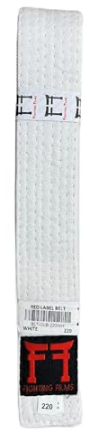 Ceinture Blanche de Judo Fighting Films (280cm)