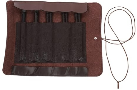 HAWILLOSCH 8pezzi Strumenti Per Intaglio Legno Kit Scultura Con Scalpelli e Ergonomici Per e Principianti Per Falegnameria e Creazioni