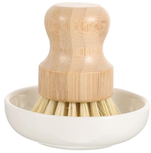 Homoyoyo Kitchen Cleaning Brush for Electric Dish Scrubber Includes Palm Brush and Drain Dish for Sink Cleaner for Kitchen Essentials and Cleaning Bundle
