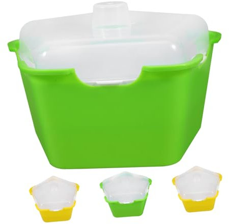 VICASKY 4ensembles Plateau De Reutilisable De Trays De Démarrage pour Plantes avec Design De Couvercle pour Germination Et Transplantation Jardinage