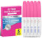 5 Packs Individually-Sealed Wrapped Pregnancy Rapid Detection,Early Detection Pregnancy Test Sticks,Easy at Home Testing, Accurate Pregnant HCG Test, Easy to Use (Rose Red)