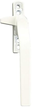 Window Handles for Windows Window Handle Locking Latch Left Right Hand Aluminum Alloy External Flat for with Lock White Safety Hardware(Right)