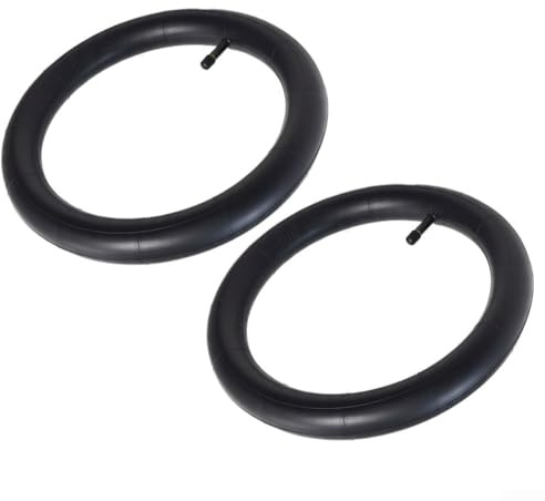 Fahrradschlauch für Elektrofahrräder, 30,5 cm (12 Zoll), gebogenes Ventil, Fahrradschläuche für verbesserten Fahrkomfort (gerader Mund)