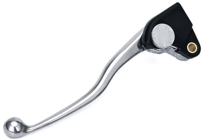 Maneta Embrague Freno Moto para Kawasaki para Versys 1000 2015-2018 para Z900 para Z650 2017-2023 Palanca Freno Motocicleta Manija De Control Delantera(Black White Mix Left)