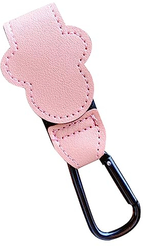 Clip per borse per pannolini, spesa, per bambini, fino a 20 kg, organizer in pelle PU per appendere e fare la spesa, clip essenziali per bambini
