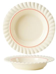 I piatti colorati sottosmalto in ceramica ad alta temperatura sono freschi e squisiti per uso domestico [piatto fondo da 8 pollici] giallo crema