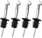4 X VERSATORE BOTTIGLIA CON PATTA, Ariel GXR versatore metallklaeppchen per vino liquore di olio d' oliva caffè Sciroppo Aceto Bottiglie Di Plastica Tappo olio di versatore