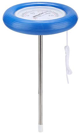 Pool-Thermometer Außen- und Innenpools und Teich Leicht ablesbares Display mit Schnur
