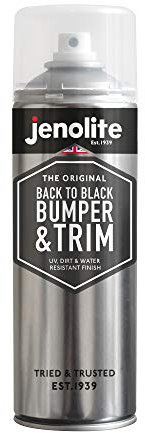 JENOLITE Back To Black Bumper & Trim | RESTORES & PROTECTS |Ideal For Bumpers, Trim and Rubber | 500 ml