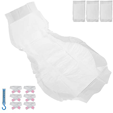 Serviettes menstruelles de maternité, serviette hygiénique post-partum avec avertissement de saignement super absorbant pour les femmes