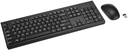 Kensington KM270 EQ - Juego de teclado y mouse Bluetooth recargable de escritorio, 2.4 GHz y conexión inalámbrica Bluetooth 5.0 (K75560NA)
