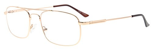Eyekepper Herren Damen Erinnerung Titan Lesebrille Bendable Brücke und Tempel Leser