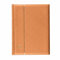 Leuchtturm 358060 Briefmarken-Sammelalbum Comfort - DIN A4, 64 Seiten, Pergaminstreifen, wattierter Einband - Bronze