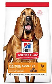 Hill's Science Plan Reife Erwachsene 7+ Medium Light mit Huhn - 14 kg