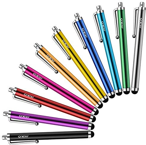 Eingabestift MEKO 10 Pack Stylus Pen Tablet Stifte Touch Pen für Smartphone Android iPhone iPad Huawei Samsung Galaxy S3 / S2 / Tab &Tablets
