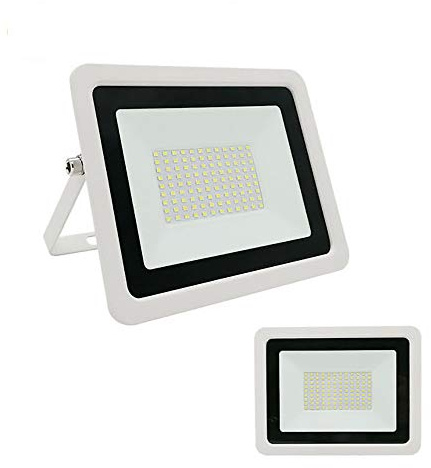 WCT Faretto LED Illuminazione per Esterni 30W, Faretto LED Impermeabile IP68, Illuminazione di Sicurezza, Lampada da Parete per Cortile da Giardino Fabbrica di Garage, 3000K Bianco Caldo