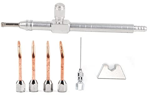 Brenner-Kit-Regler, Wasser-Sauerstoff-Mini-Brenner-Lötschmuck-Schweißbrenner mit 4 Spitzen für die Schmuckherstellung