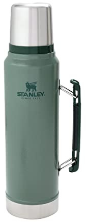 Stanley 10-08266-001 Classic Vacuum Bottle, 3.3 fl oz (1 L) Green, Legendary Classic Bottle