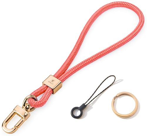 SENLLY Porte-clé Lanière de Poignet, Original Minimaliste Design Dragonne Cordon pour Clés