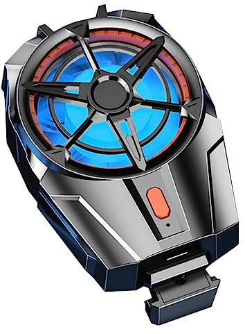 SEWOART Usb Silent Phone Cooler Fast Cooling Fan for Smartphone Use in Car Home Black