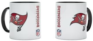 NFL Tampa Bay Buccaneers Kaffeebecher Kaffeetasse Tasse 11oz 325ml Double Logo