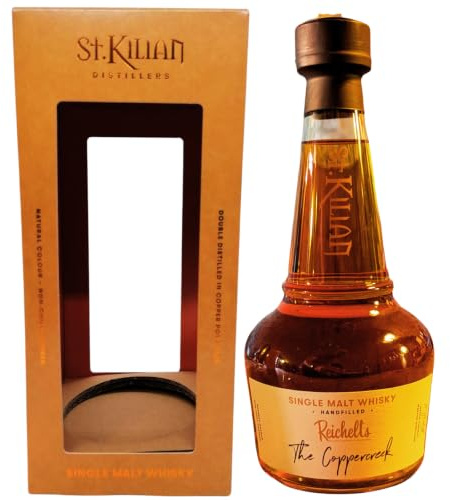 Reichelts The Coppercreek Handfilled 1 American White Oak Vollreifung St. Kilian 0,5 l 58,3% Cask Strength unpeated I Exklusive auf 80 Flaschen limitierte Single Malt Whisky Abfüllung